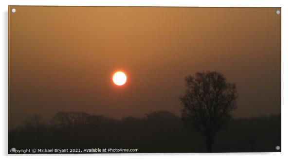 early morning sunrise Acrylic by Michael bryant Tiptopimage