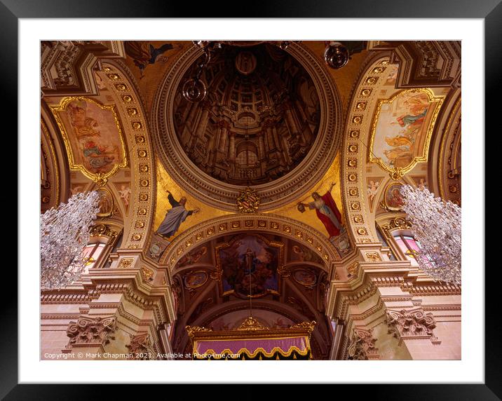 Interior Cathedral of the Assumption, Victoria, Go Framed Mounted Print by Photimageon UK