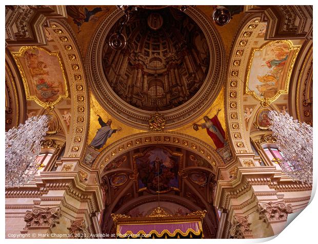 Interior Cathedral of the Assumption, Victoria, Go Print by Photimageon UK
