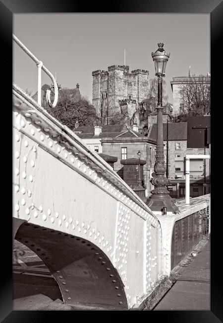 The Swing Bridge, Newcastle Framed Print by Rob Cole