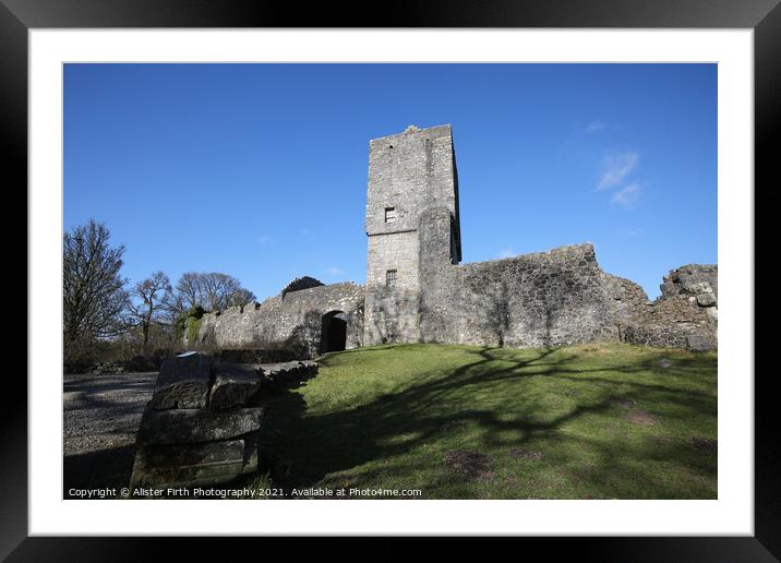 Mugdock Castle Framed Mounted Print by Alister Firth Photography