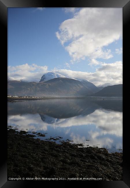 Ben Nevis & Loch Linnhe Framed Print by Alister Firth Photography