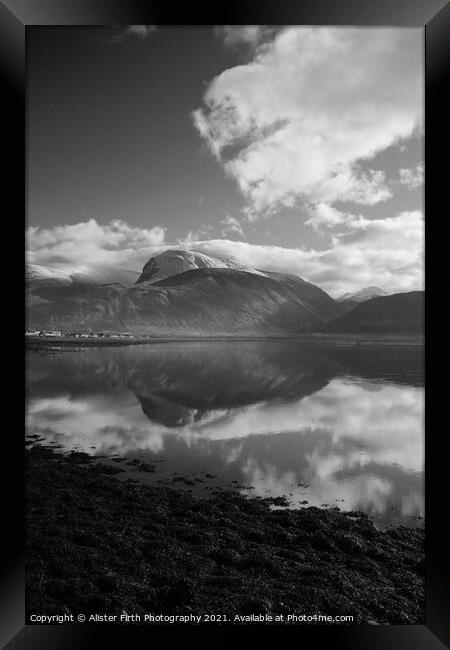 Ben Nevis & Loch Linnhe Framed Print by Alister Firth Photography