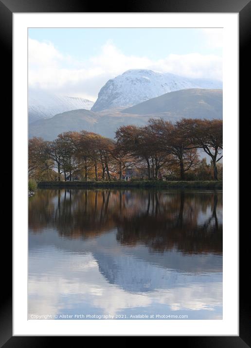 Ben Nevis Framed Mounted Print by Alister Firth Photography
