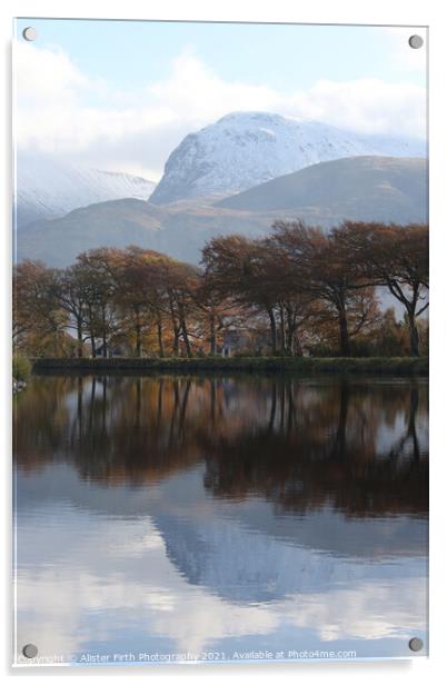 Ben Nevis Acrylic by Alister Firth Photography