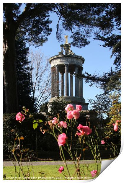 Burns Monument Print by Alister Firth Photography