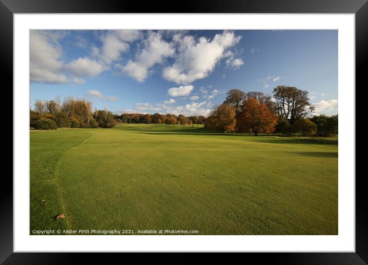 Belleisle Golf Course Framed Mounted Print by Alister Firth Photography