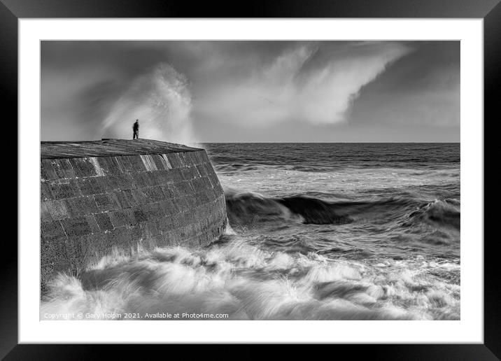 The Storm Watcher Framed Mounted Print by Gary Holpin