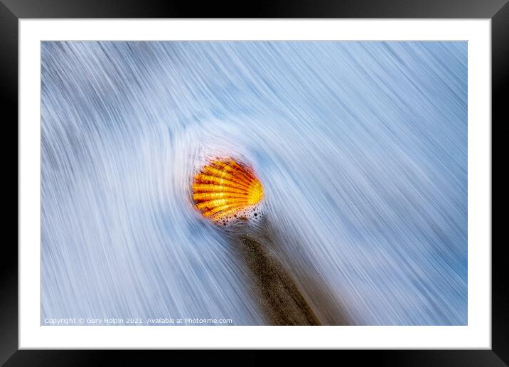 Against the flow Framed Mounted Print by Gary Holpin