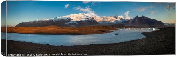 Iceland Panorama #1 Canvas Print by Peter O'Reilly