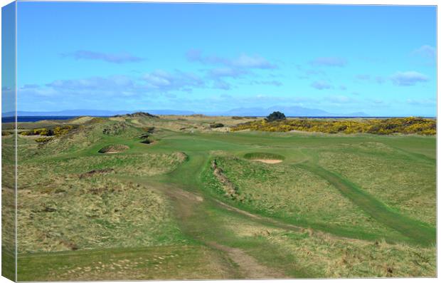 Royal Troon`s Postage Stamp Canvas Print by Allan Durward Photography
