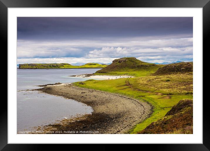 Coral beach Dunvegan Isle of Skye Scotland 465  Framed Mounted Print by PHILIP CHALK