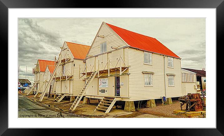 Tollesbury Old Sail Lofts  Framed Mounted Print by Peter F Hunt