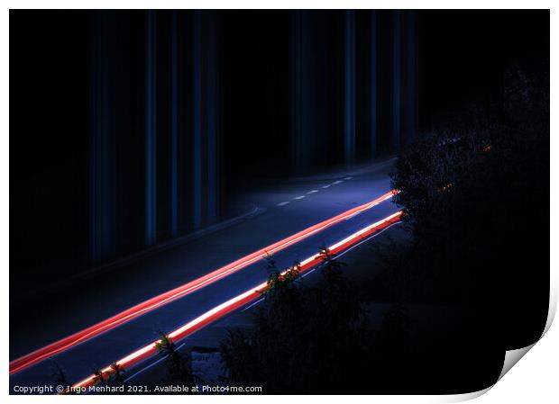 Elm street Print by Ingo Menhard