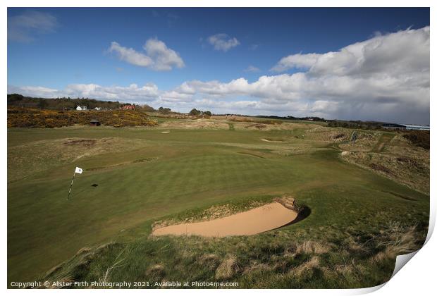 The Postage Stamp, Royal Troon Print by Alister Firth Photography