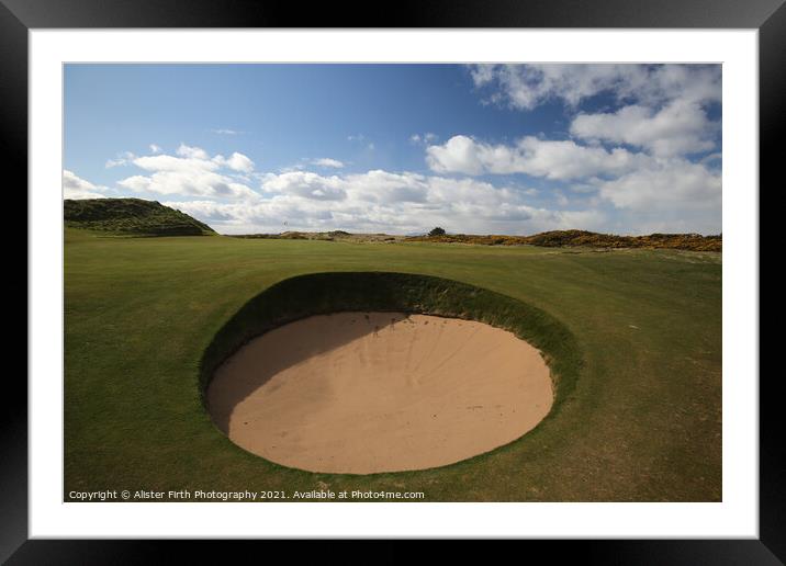 The Postage Stamp Bunker Framed Mounted Print by Alister Firth Photography