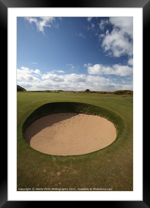 The Postage Stamp Bunker Framed Mounted Print by Alister Firth Photography