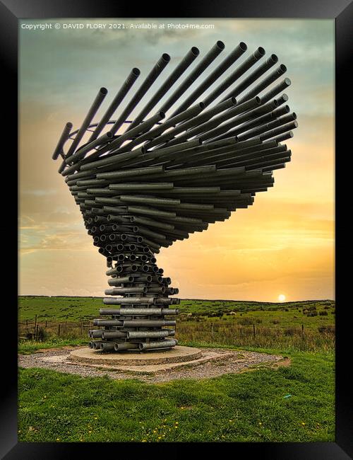 The Singing Ringing Tree Framed Print by DAVID FLORY