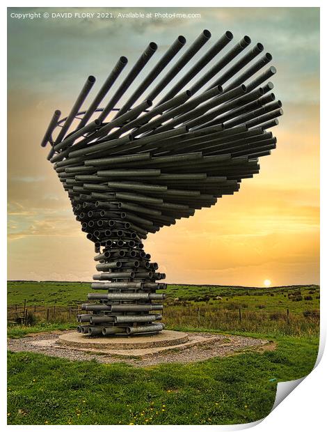 The Singing Ringing Tree Print by DAVID FLORY