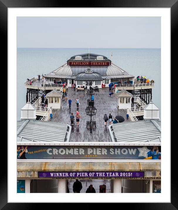 Pier of the year 2015 Framed Mounted Print by Jason Wells