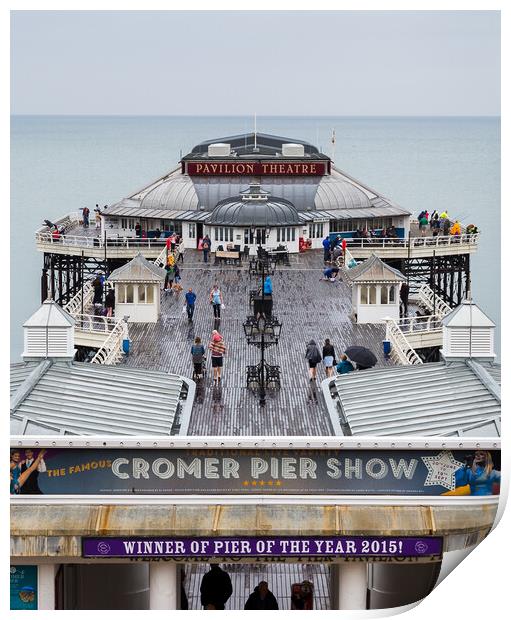 Pier of the year 2015 Print by Jason Wells