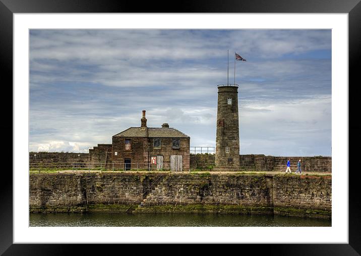 Whitehaven Old Quay Framed Mounted Print by Tom Gomez