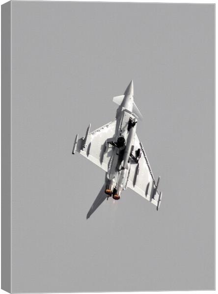 Typhoon The display aircraft  Canvas Print by Jon Fixter