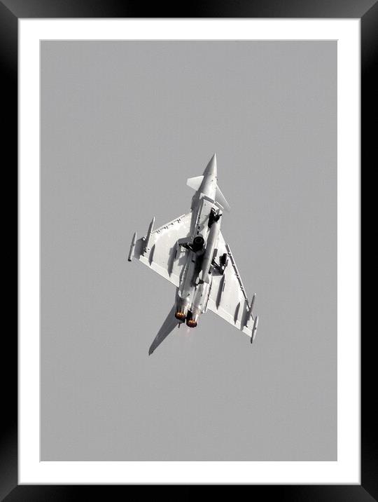 Typhoon The display aircraft  Framed Mounted Print by Jon Fixter
