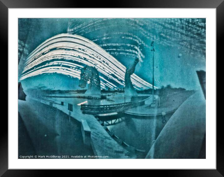 99 Days with The Kelpies Framed Mounted Print by Mark McGillivray