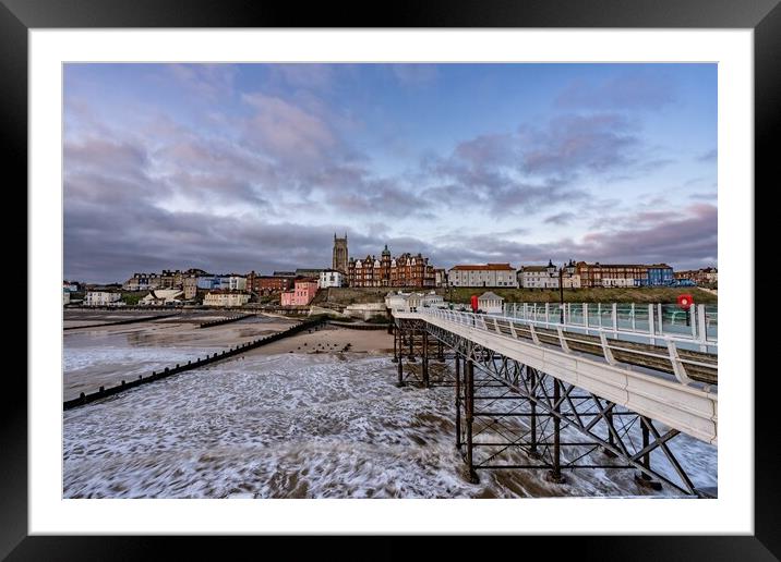 Early morning at Cromer pier Framed Mounted Print by Gary Pearson
