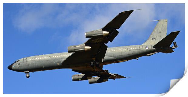 Boeing 707 Re`em Israeli Air Force Print by Allan Durward Photography