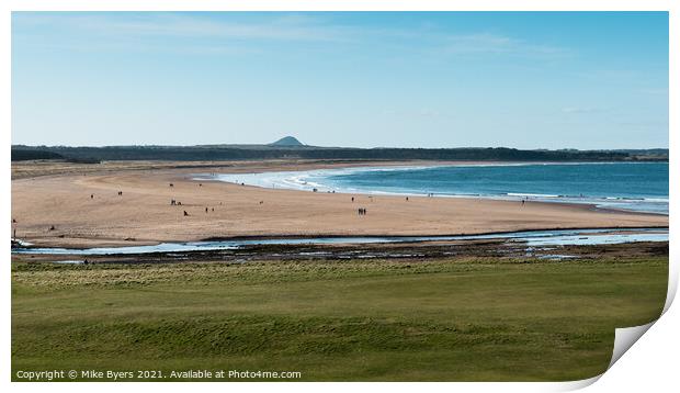 The Beach Print by Mike Byers