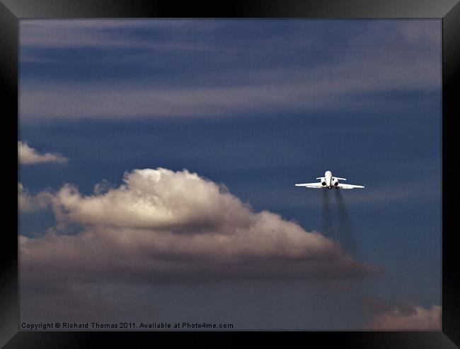 Climb-Out Framed Print by Richard Thomas