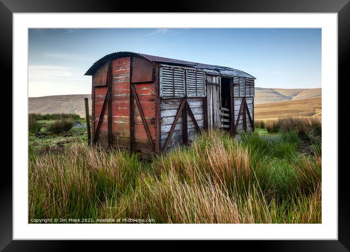 The Sheep Shelter, Yorkshire Dales Framed Mounted Print by Jim Monk