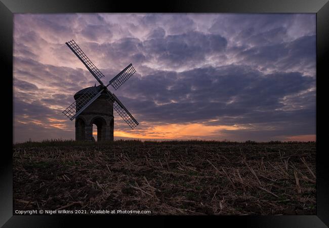 Chesterton Windmill Framed Print by Nigel Wilkins