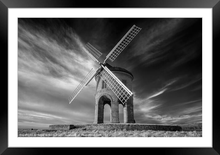 Chesterton Windmill Framed Mounted Print by Nigel Wilkins
