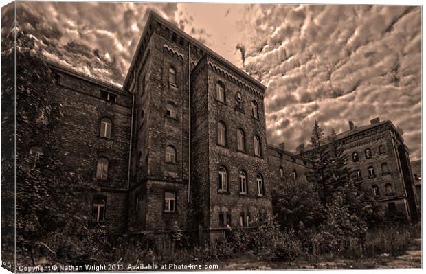 Large Barracks Canvas Print by Nathan Wright