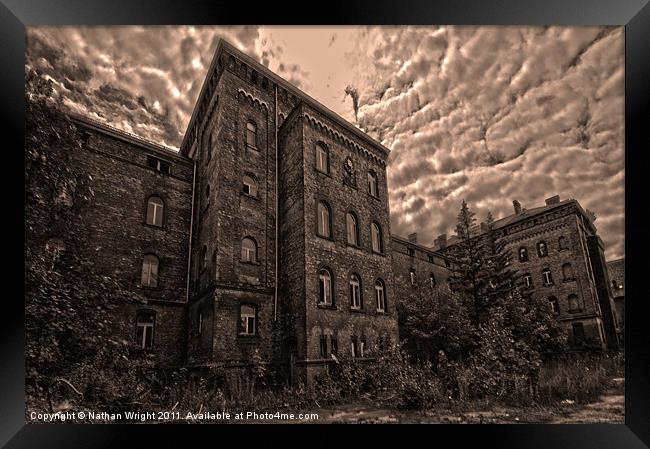 Large Barracks Framed Print by Nathan Wright