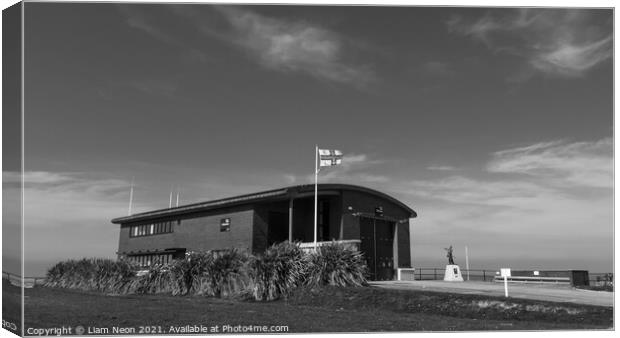 Hoylake Lifeboat Station. Canvas Print by Liam Neon