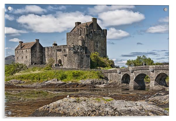 Eilean Donan Castle (1) Acrylic by Sam Smith