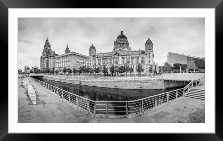 Three Graces panorama Framed Mounted Print by Jason Wells
