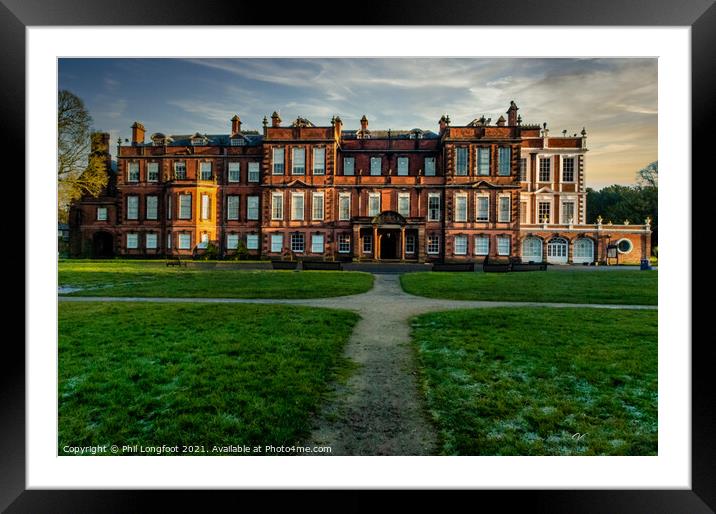 Croxteth Hall and Country Park Liverpool  Framed Mounted Print by Phil Longfoot