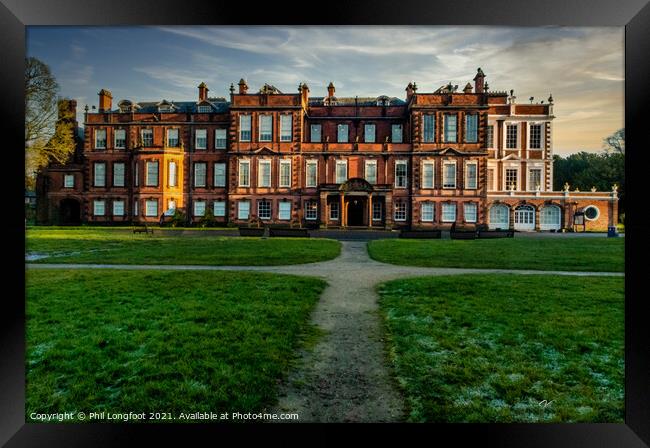 Croxteth Hall and Country Park Liverpool  Framed Print by Phil Longfoot