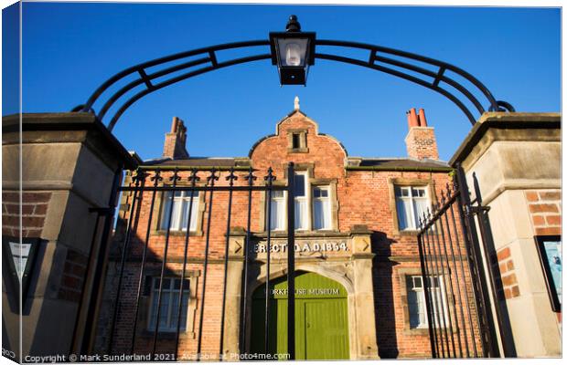 Workhouse Museum Ripon Canvas Print by Mark Sunderland