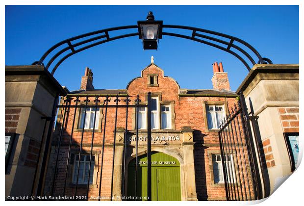 Workhouse Museum Ripon Print by Mark Sunderland