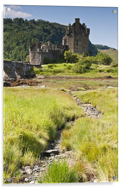 Eilean Donan Castle (3) Acrylic by Sam Smith