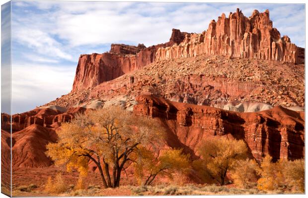 Capitol Reef National Park Canvas Print by peter schickert
