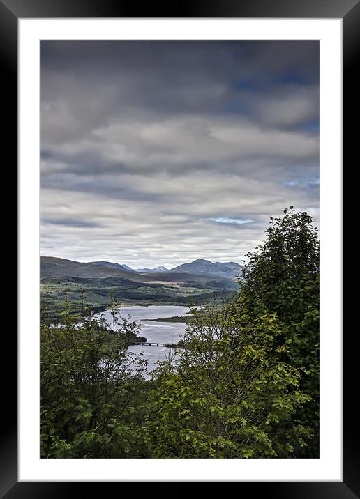 Loch Cluanie Framed Mounted Print by Sam Smith