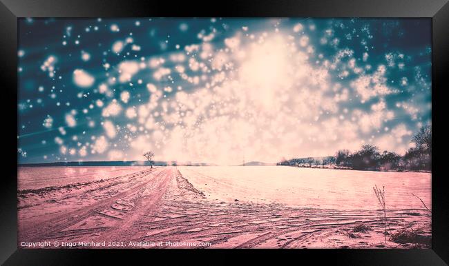Winter wonderland Framed Print by Ingo Menhard