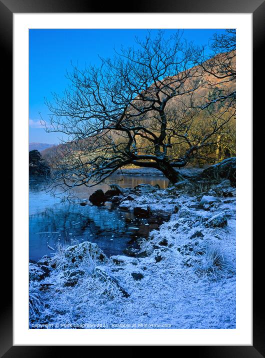 Rydal water in Winter, Cumbria Framed Mounted Print by Photimageon UK